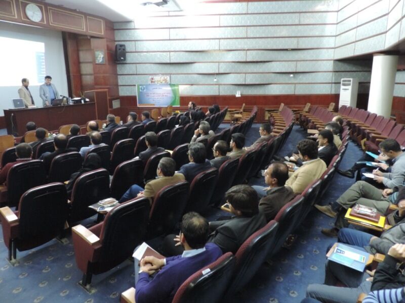 برگزاری سمینار سامانه آنلاین مدیریت یکپارچه اطلاعات در شبکه های آبیاری مبتنی بر GIS 