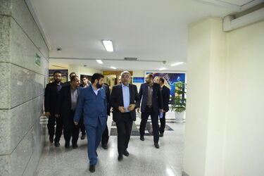 تصاویر افتتاح مرکز مانیتورینگ ایستگاه های هواشناسی و رونمایی از سامانه نرم افزارهای تخصصی صنعت آب