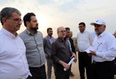 بازدید میدانی مدیرعامل سازمان آب و برق خوزستان از مسیرهای پایین‌دست کرخه و بررسی روند تأمین و توزیع آب در هویزه