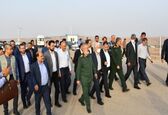 بازدید مدیرعامل شرکت مدیریت منابع آب ایران از تاسیسات آبی سازمان آب و برق خوزستان