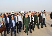 بازدید مدیرعامل شرکت مدیریت منابع آب ایران از تاسیسات آبی سازمان آب و برق خوزستان
