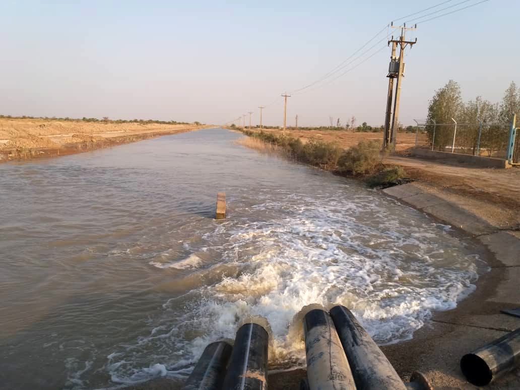 انتقال آب از نهر ابوالفضل به کانال آبرسان "KO" در حوزه کارون جنوبی 
