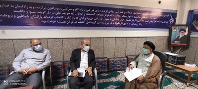 مدیرعامل شرکت بهره برداری از سد، نیروگاه و شبکه های آبیاری مارون با امام جمعه شهرستان بهبهان دیدار کرد