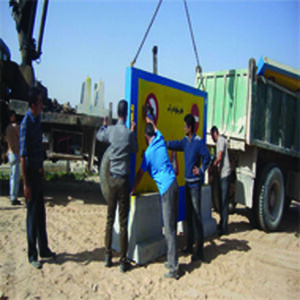 اتمام فاز نخست پروژه نصب علائم هشدار دهنده در شبکه آبیاری مارون