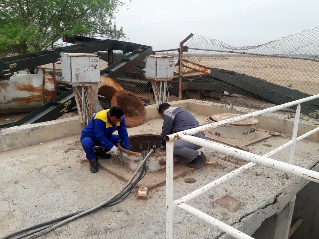  پمپ های ایستگاه شبکه آبیاری شادگان راه اندازی شد 