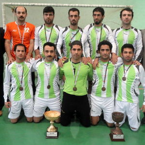 تیم فوتسال سازمان آب و برق خوزستان در کشور سوم شد