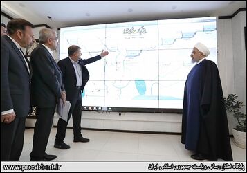 بازدید چهره های مذهبی، دانشگاهی، نظامی ، انتظامی ....از دیسپاچینگ سازمان