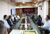دیدار آسیب دیدگان حادثه واژگونی خودرو حامل تیم کوهنوردی سازمان آب و برق خوزستان با مدیر عامل 
