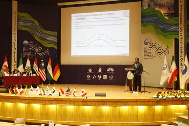 گزارش تصویری از برگزاری یازدهمین سمینار بین المللی مهندسی رودخانه