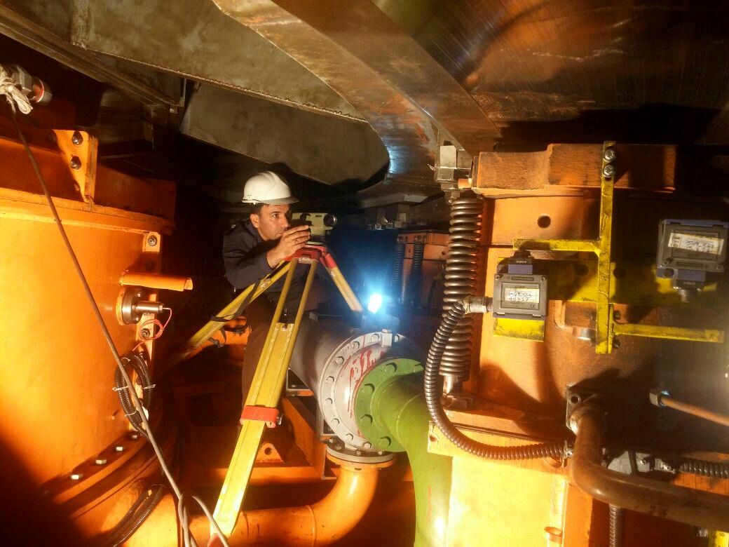 عملیات تراز سازی دیسک های ترمز نیروگاه اول سد شهید عباسپور با موفقیت به پایان رسید