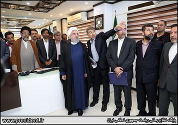 بازدید چهره های مذهبی، دانشگاهی، نظامی ، انتظامی ....از دیسپاچینگ سازمان