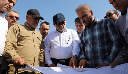 مدیرعامل سازمان آب و برق خوزستان در شادگان؛ بررسی میدانی پروژه های در حال اجرا