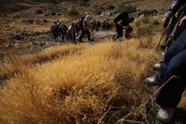 صعود گروه کوهنوردی آقایان سازمان آب و برق خوزستان به قله الوند همدان
