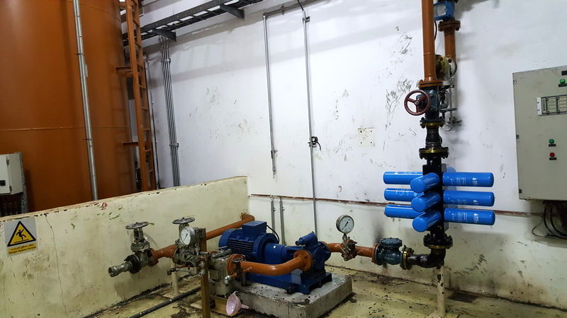 نصب سیستم فیلتراسیون دونالدسون روی خط انتقال روغن نیروگاه مسجدسلیمان