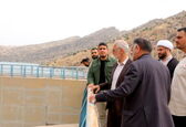 بازدید استاندار خوزستان از سد مسجدسلیمان