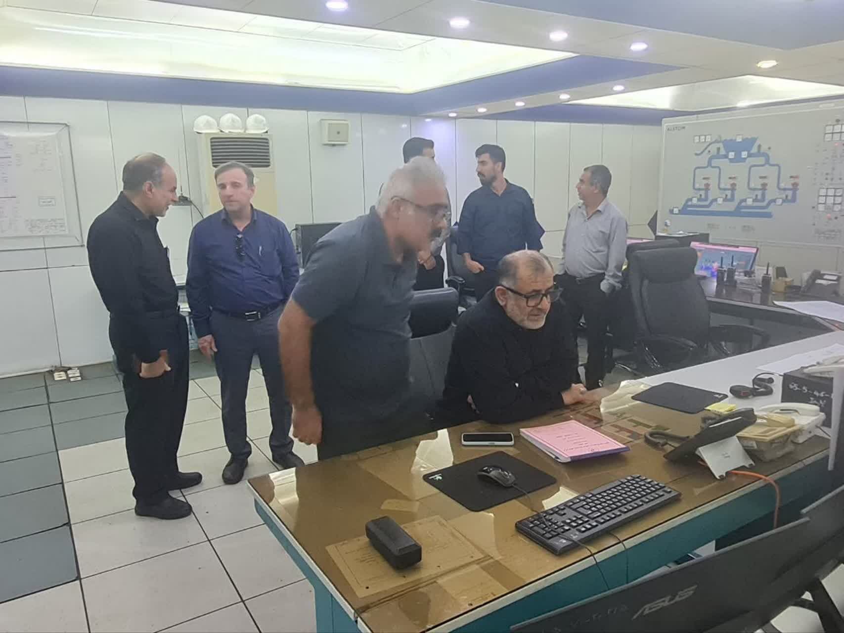 بازدید سرزده مدیرعامل سازمان آب و برق خوزستان از سدها و نیروگاه‌های استان 