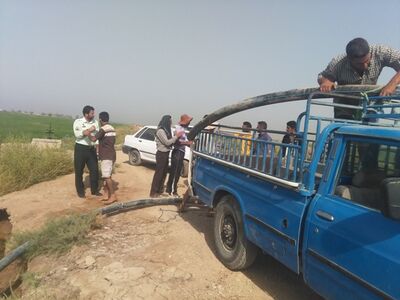 جلوگیری از برداشت‌های غیرمجاز آب در حوزه‌مرکزی شرکت آبیاری کرخه و شاوور