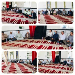 نشست توجیهی برای کشاورزان شبکه آبیاری شاوور برگزار شد