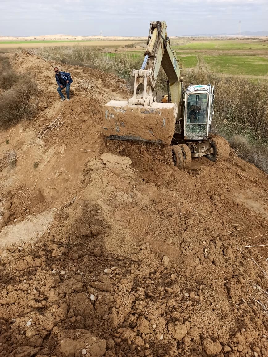 سیل بند روستاهای مجاور سد شهدای رامشیر ترمیم و تقویت شد