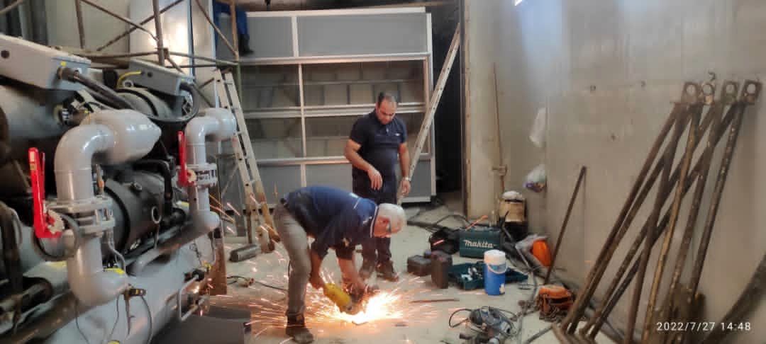 بهینه سازی سیستم تهویه مطبوع نیروگاه اول سد شهید عباسپور با موفقیت انجام شد