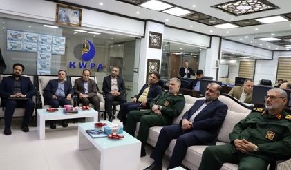 بازدید فرمانده سپاه حضرت ولی عصر (عج) خوزستان از رصدخانه آب و انرژی