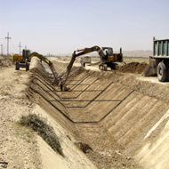 تعمیر اساسی کانال اصلی شبکه آبیاری و زهکشی جایزان به پایان رسید