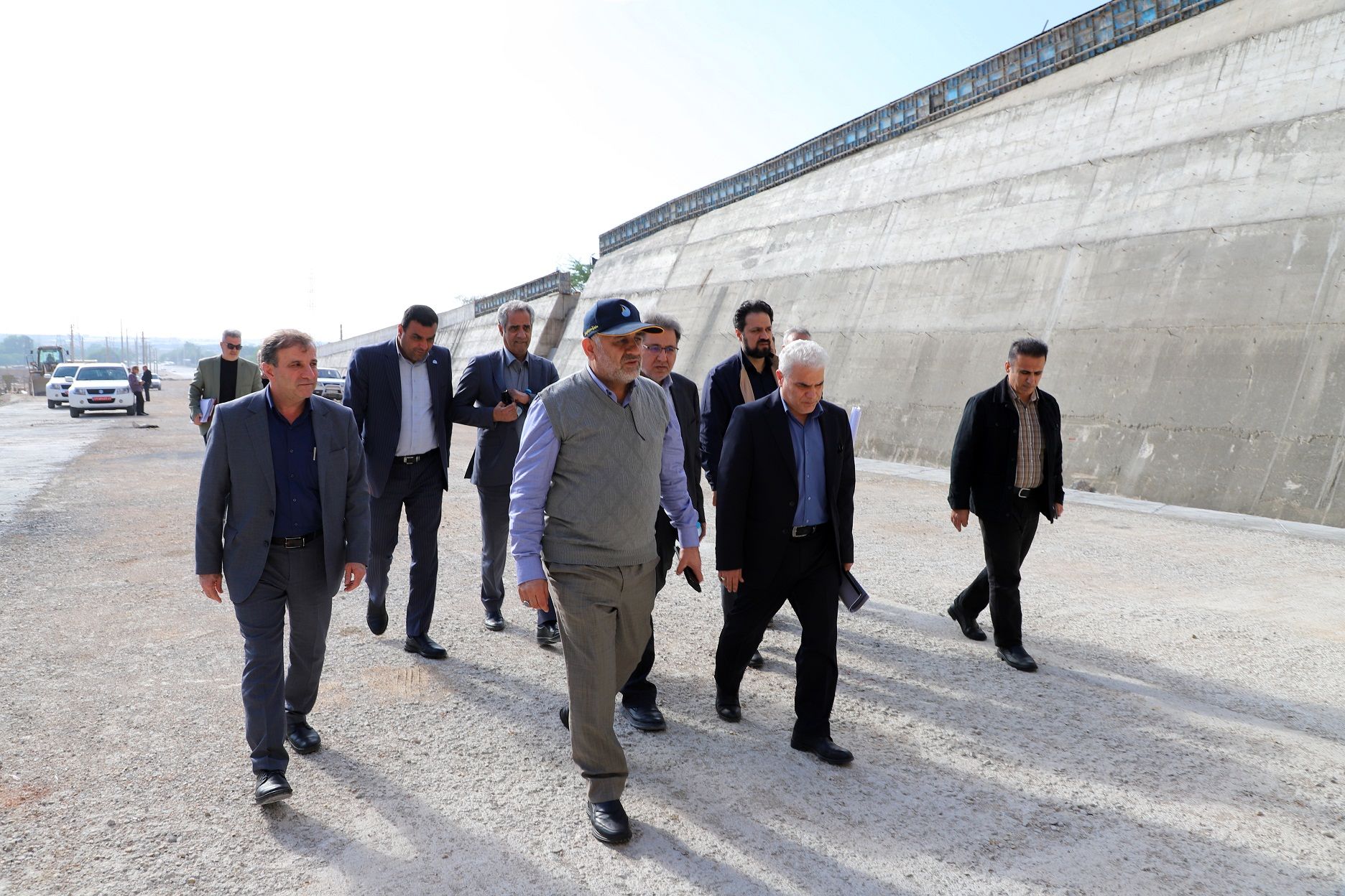 بازدید مدیرعامل سازمان آب و برق خوزستان از شرکت بهره‌برداری زهره و جراحی و پروژه خط انتقال آب شرب جایزان – امیدیه