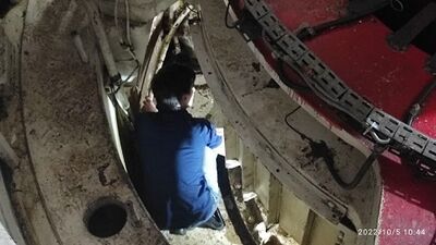 تعمیرات اساسی شفت سیل واحد ۲ نیروگاه سد شهید عباسپور توسط شرکت تعمیرات برقابی انجام شد