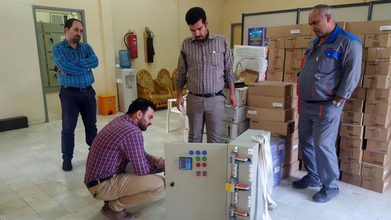 طراحی و ساخت تابلو راه‌انداز اضطراری در حوزه کارون جنوبی