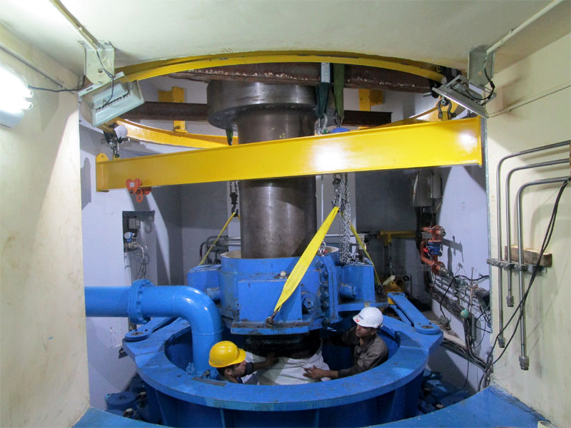 لوله های بالانس پایپ توربین واحد 1 نیروگاه مارون بهینه سازی شد