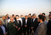 بازدید معاون وزیر نیرو در امور آب و آبفا از تاسیسات آبی سازمان آب و برق خوزستان