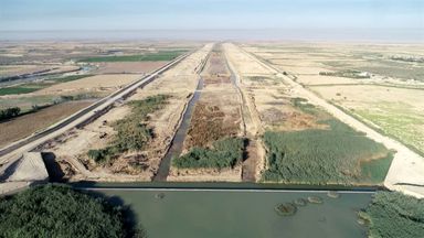 اتمام عملیات لایروبی و ترمیم دایک کانال کنترل سیلاب سد انحرافی رامشیر