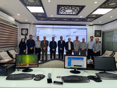 بازدید نماینده شورای عالی فنی سازمان برنامه و بودجه از سازمان آب و برق خوزستان