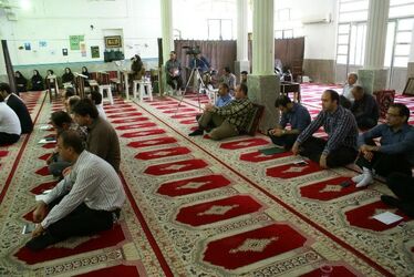 نشست مديرعامل شرکت بهره برداري از شبکه هاي آبياري کرخه و شاوور با کارکنان شرکت