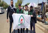 کارمند سازمان آب و برق خوزستان از نجف تا کربلا را می دود