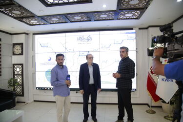 بازدید چهره های مذهبی، دانشگاهی، نظامی ، انتظامی ....از دیسپاچینگ سازمان