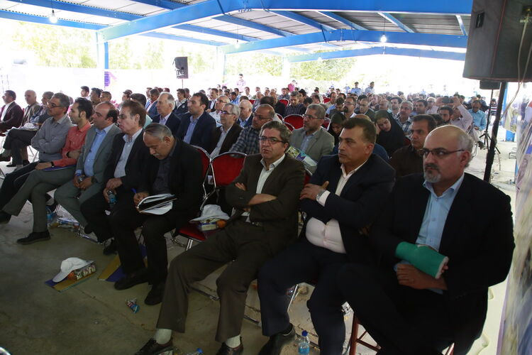 گزارش تصویری از بهره برداری آزمایشی سد تنظیمی آریوبرزن و افتتاح واحد دوم نیروگاه مارون در بهبهان