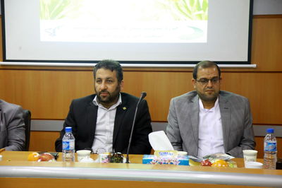  آیین تودیع و معارفه فرمانده بسیج سازمان آب و برق خوزستان برگزار شد

