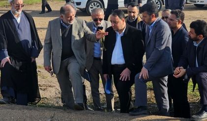 بازدید میدانی مدیرعامل سازمان آب و برق خوزستان از شبکه‌های آبیاری و تأسیسات آبی شهرستان دزفول