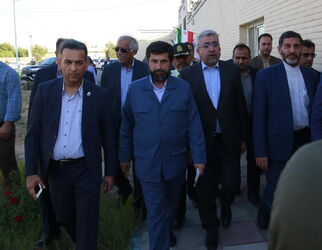 گزارش تصویری از آیین افتتاح طرح آبرسانی شوشتر و تامین آب ۹۱ روستای سید حسن تا نمره یک 